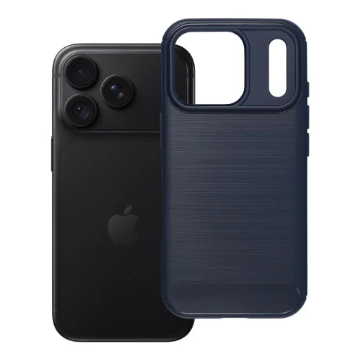  iPhone 18 Pro / 17 Pro kék Carbon 2.0 tok - 2