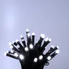 LED svetelná reťaz, 120 LED, 8 funkcií, časovač, studená biela, vonkajšia thumbnail
