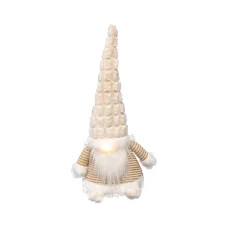 HOME KDD55 Stojaci LED škriatok, 55 cm, teplá biela LED, napájanie na batérie, interiérové vyhotovenie