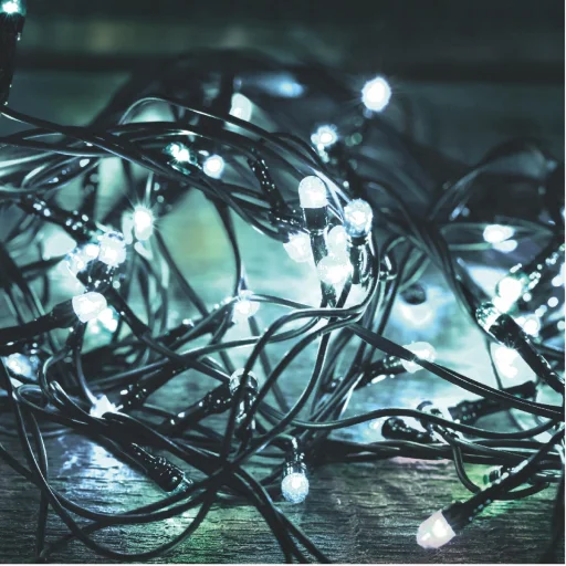 HOME KKL1008WH LED-es fényfüzér, 1000db hidegfehér LED, 70 méter, 12 program, időzítő, adapteres tápellátás, kül- és beltéri kivitel - 1
