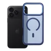  Apple iPhone 18 Pro Max / 17 Pro Max sötétkék Forcell F-Protect Smoke Hybrid Premium MagSafe-kompatibilis tok thumbnail