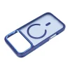  Apple iPhone 18 Pro Max / 17 Pro Max sötétkék Forcell F-Protect Smoke Hybrid Premium MagSafe-kompatibilis tok thumbnail