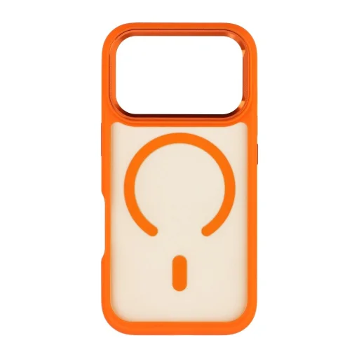 Forcell F-Protect Smoke Hybrid Premium puzdro kompatibilné s MagSafe pre iPhone 18 Pro / 17 Pro, oranžové - 10
