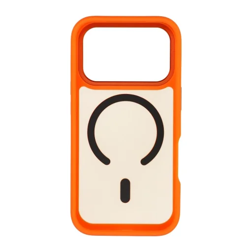 Forcell F-Protect Smoke Hybrid Premium puzdro kompatibilné s MagSafe pre iPhone 18 Pro / 17 Pro, oranžové - 11