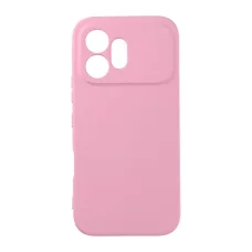 Puzdro pre Honor 600, silikónové, púdrovo ružové puzdro