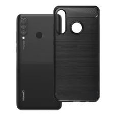 Huawei P30 Lite Carbon 2.0 TPU puzdro čierne