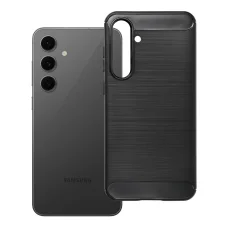 Carbon 2.0 TPU tok Samsung S24 FE készülékhez, fekete