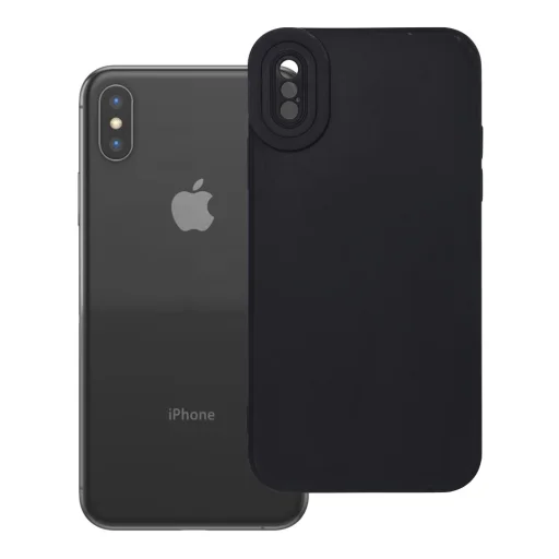 Matt 2.0 TPU tok iPhone X / XS készülékhez, fekete - 1