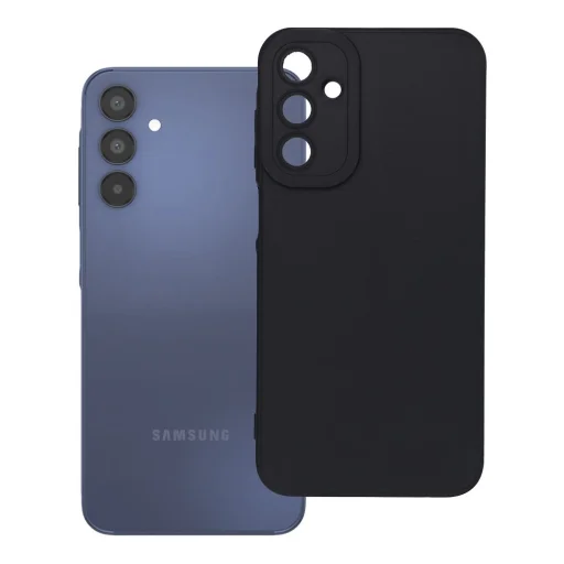 Matt 2.0 TPU puzdro pre Samsung A15 5G / A15 4G, čierne - 1