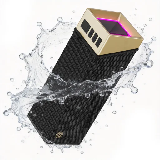 Bugani Brief TT Bluetooth reproduktor, 60 W, čierno-zlatý - 2