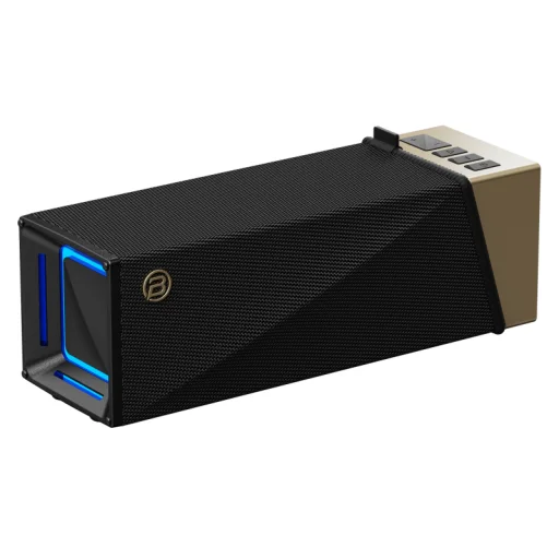 Bugani Brief TT Bluetooth reproduktor, 60 W, čierno-zlatý - 3