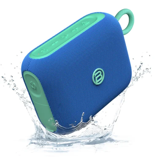 Bugani Rove Go 5 Bluetooth reproduktor, 12 W, TWS, vodoodolný, modrý - 3