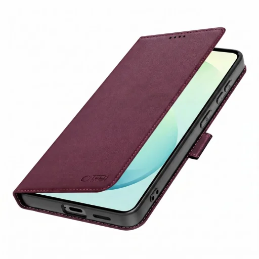 Samsung Galaxy S26 FE bordové peňaženkové puzdro Tech-Protect Wallet - 3