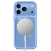 iPhone 17 Pro / 18 Pro svetlomodré/priehľadné puzdro Tech-Protect MagOne MagSafe CC s 2 ks tvrdeného skla Glass+ thumbnail