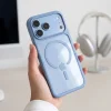 iPhone 17 Pro / 18 Pro svetlomodré/priehľadné puzdro Tech-Protect MagOne MagSafe CC s 2 ks tvrdeného skla Glass+ thumbnail