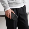 iPhone 17 Pro Max / 18 Pro Max fekete/átlátszó Tech-Protect MagOne MagSafe CC tok és Glass+ kijelzővédő üveg, 2 db-os csomag thumbnail