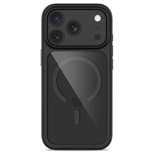 Apple iPhone 17 Pro / 18 Pro čierno/priehľadné puzdro Tech-Protect MagOne MagSafe s ovládaním kamery + 2 ks skla - 4