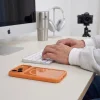 iPhone 17 Pro / 18 Pro Kozmická oranžová/priehľadná Tech-Protect MagOne MagSafe CC + Glass puzdro s 2 ks ochranného skla thumbnail