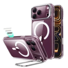 Priehľadné puzdro ESR Classic Hybrid Kickstand MagSafe pre iPhone 17 Pro / 18 Pro