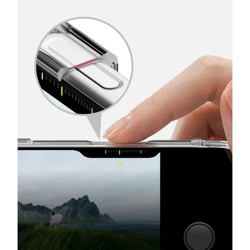 Apple iPhone 17 Pro Max / 18 Pro Max átlátszó Ringke Fusion mágneses MagSafe tok - 8