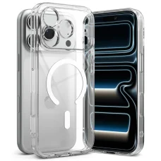 Apple iPhone 17 Pro Max / 18 Pro Max átlátszó Ringke Fusion mágneses MagSafe tok