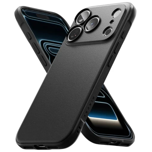 Apple iPhone 17 Pro / 18 Pro fekete Ringke Onyx tok - 4