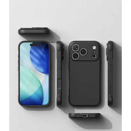 Apple iPhone 17 Pro / 18 Pro fekete Ringke Onyx tok - 5