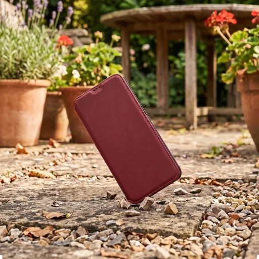 Honor 600 Pro červené puzdro TFO Smart Touch - 6