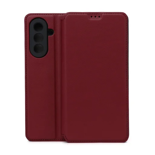 Samsung Galaxy A37 5G červené dotykové flipové puzdro - 1