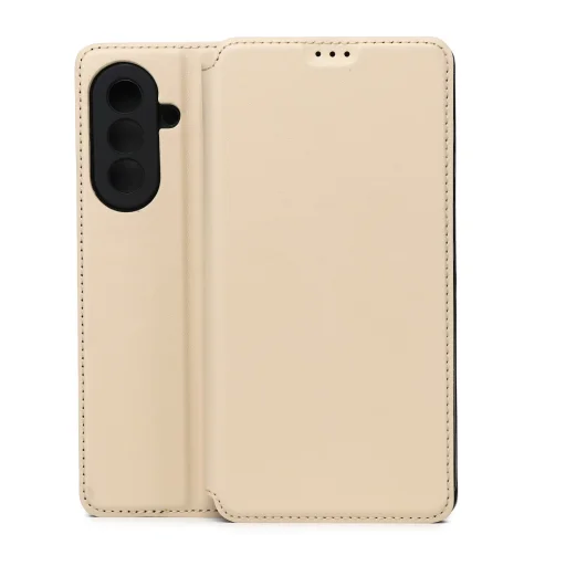 Samsung Galaxy A37 5G béžové knižkové puzdro TFO Smart Touch - 1