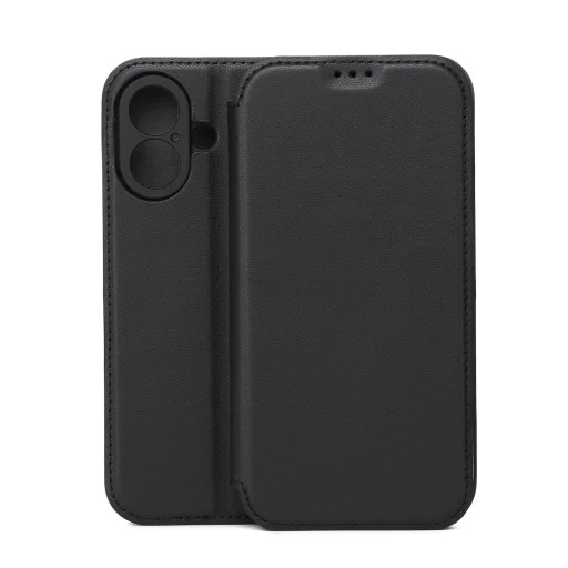 iPhone 16 čierne vyklápacie puzdro TFO Smart Touch - 1