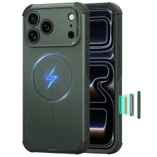 iPhone 18 Pro Max / iPhone 17 Pro Max Zöld ESR Cyber HaloLock tok