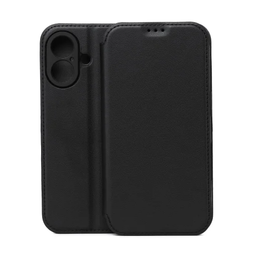 Apple iPhone 17 6,3" čierne flipové puzdro TFO Smart Touch - 1