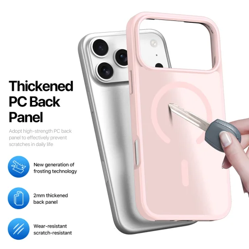 iPhone 18 Pro Max / 17 Pro Max svetlofialové puzdro Dux Ducis Yind MagSafe - 4