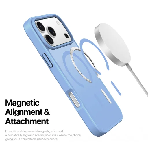 iPhone 18 Pro Max / 17 Pro Max svetlofialové puzdro Dux Ducis Yind MagSafe - 3