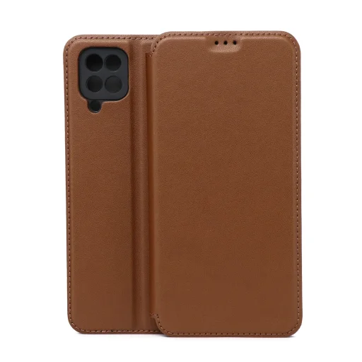 Samsung Galaxy A12 / M12 hnedé TFO Smart Touch knižkové puzdro - 1