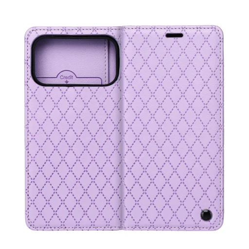 iPhone 17 Pro Max / 18 Pro Max fialové TFO Smart Caro knižkové puzdro - 1