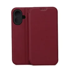 iPhone 16 červené knižkové puzdro TFO Smart Touch