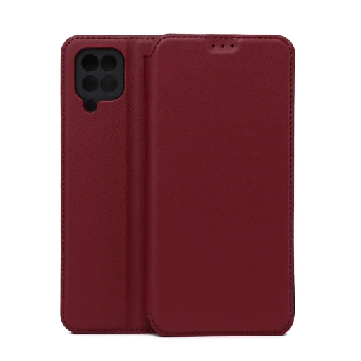 Samsung Galaxy A12 / M12 červené TFO Smart Touch flipové puzdro - 1