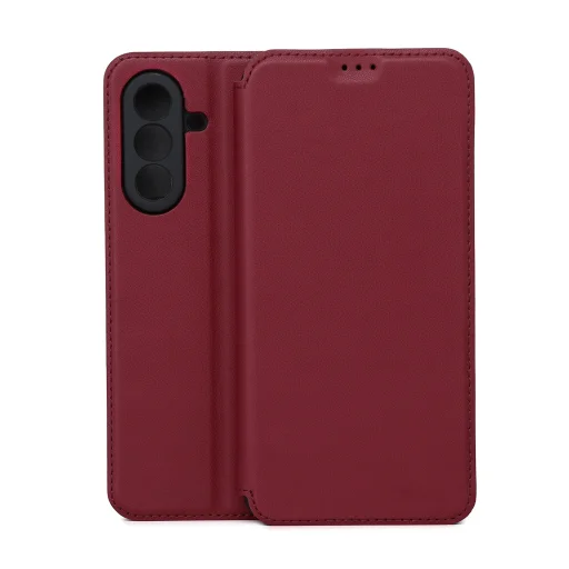 Samsung Galaxy A56 5G červené flipové puzdro TFO Smart Touch - 1