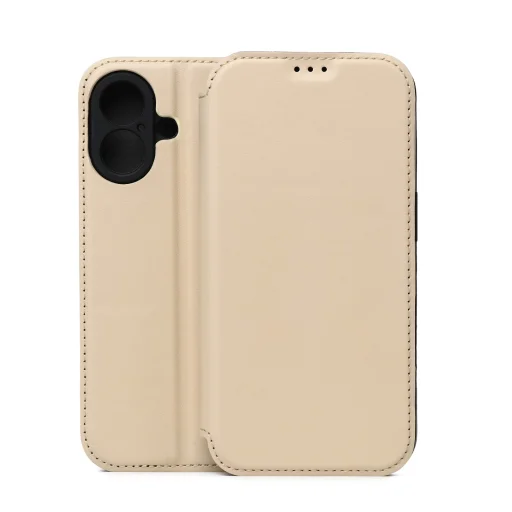Apple iPhone 17 6,3-palcové béžové flipové puzdro TFO Smart Touch - 1