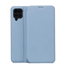 Samsung Galaxy A12 / M12 svetlomodré magnetické flipové puzdro TFO Smart Touch