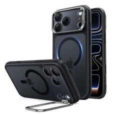 iPhone 18 Pro / iPhone 17 Pro matné čierne puzdro ESR Classic Hybrid HaloLock