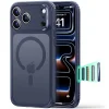 iPhone 18 Pro / iPhone 17 Pro matné modré puzdro ESR Classic Hybrid HaloLock thumbnail