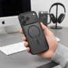 Matné čierne puzdro Tech-Protect Magmat MagSafe CC pre Apple iPhone 17 Pro Max / 18 Pro Max thumbnail
