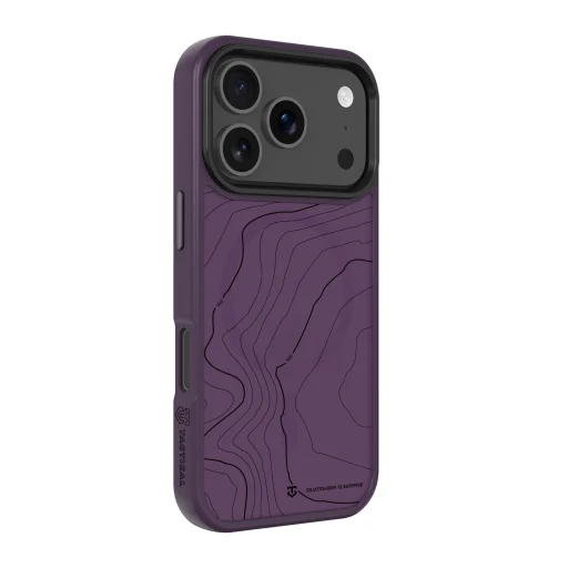 Apple iPhone 17 Pro/18 Pro dymový bordový Tactical MagForce Hyperstealth Sika kryt - 1