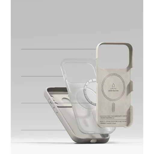 iPhone 18 Pro Max kamenné puzdro Ringke Silicone Magnetic MagSafe - 7