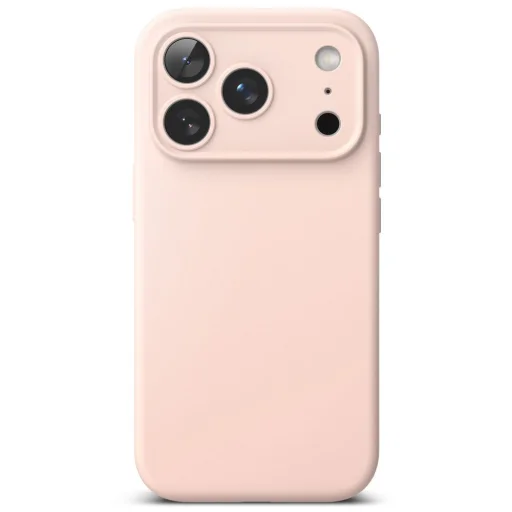  iPhone 18 Pro Max rózsaszín homok Ringke Szilikon Mágneses MagSafe tok - 3