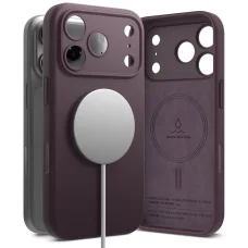 iPhone 18 Pro Max tmavočerešňové Ringke silikónové magnetické MagSafe puzdro