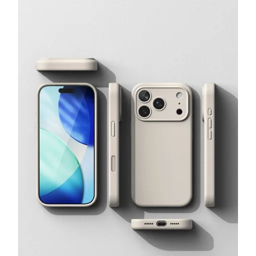 Apple iPhone 18 Pro Stone Ringke silikónový magnetický MagSafe kryt - 6